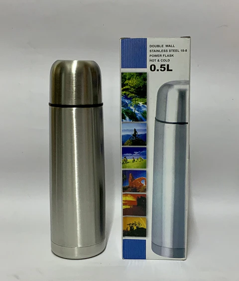 Térmico de acero inoxidable con taza 500ml (x10)