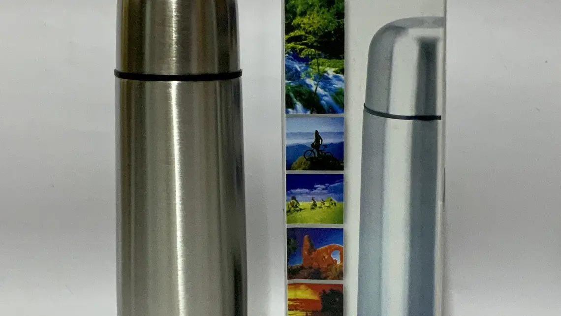 Térmico de acero inoxidable con taza 500ml (x10) 1