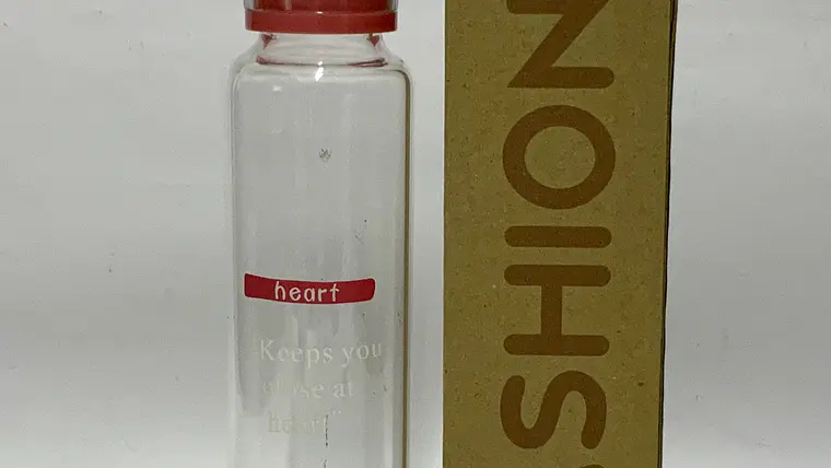 Botella vidrio letras minimalistas 400ml (x10) 1