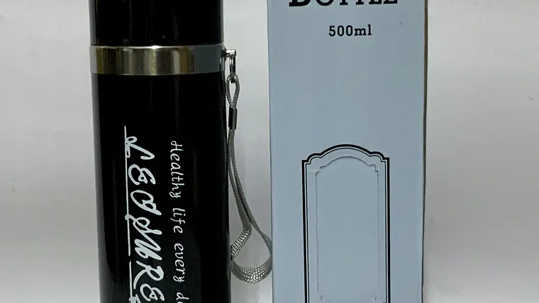 Termo acero inox con taza termico unicolor estampado 500ml (x10) 1