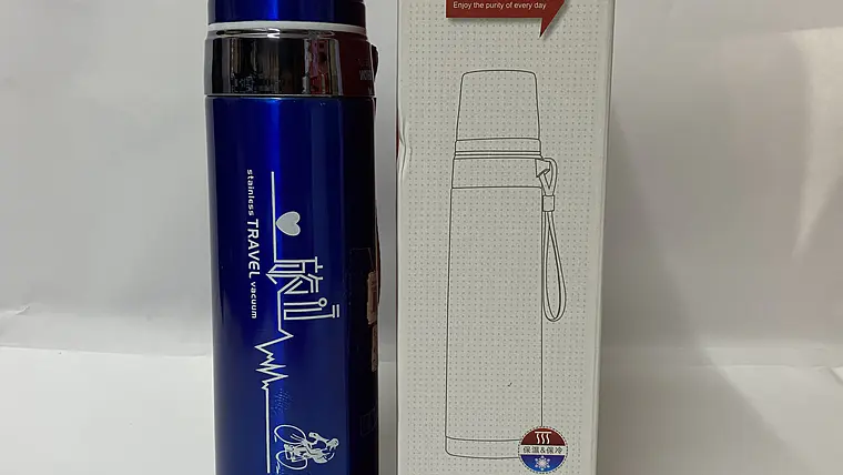 Termo térmico acero inox con taza sport travel 500ml (x10) 1