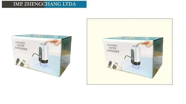 bomba dispensadora eléctrica de agua boquillo metalica (x6) 1