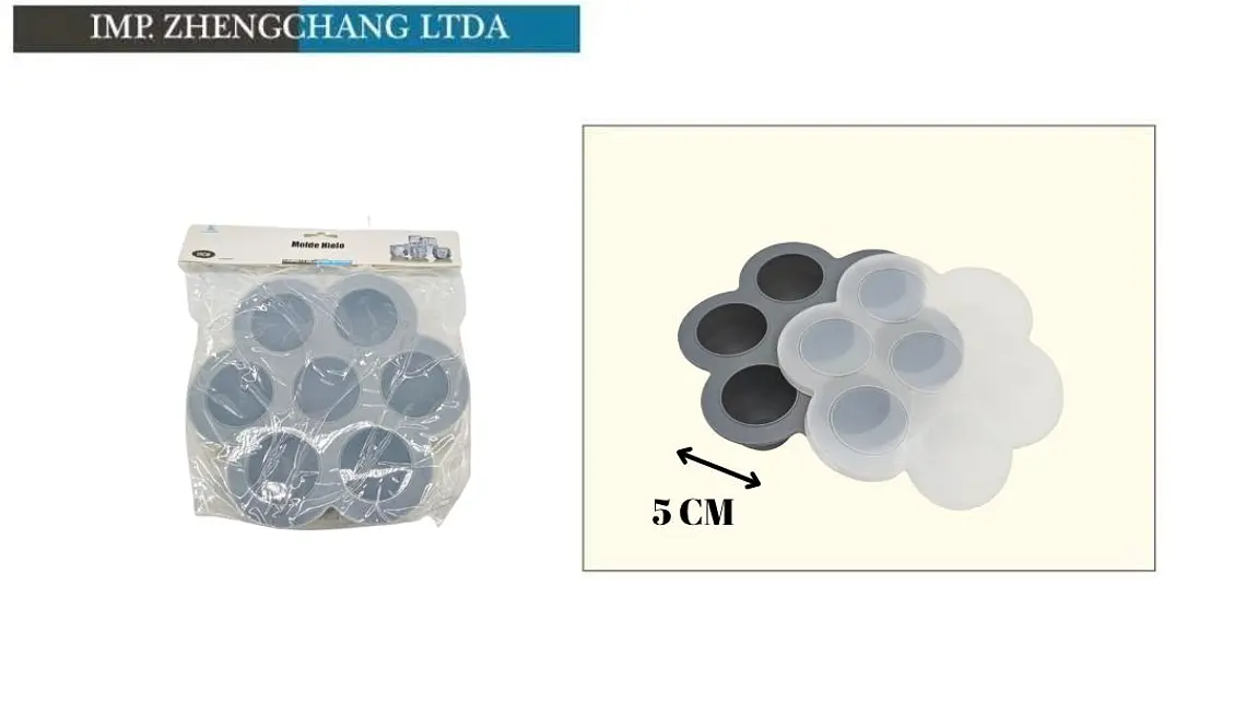 Cubetera con tapa semicirculo 7 cavidades (x12) 1