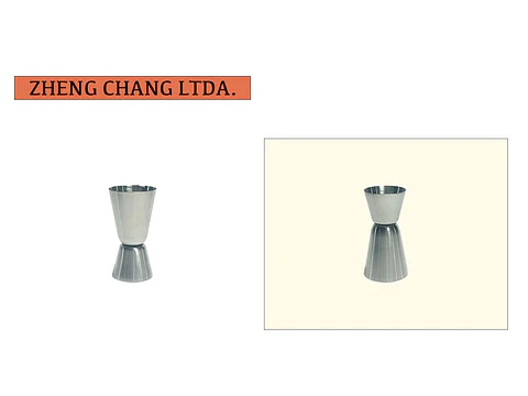 Vaso Jigger/ medidor de doble tiro (x12)