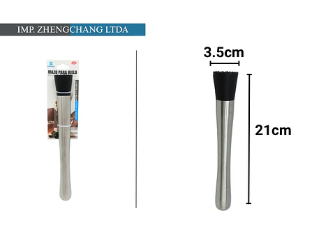 Mazo para hielo acero inox. 21CM (x12)
