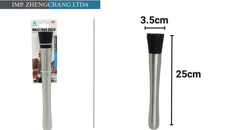 Mazo para hielo acero inox. 25CM (x12) 1