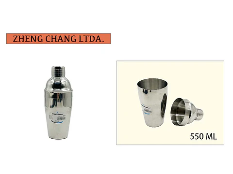  Coctelera acero Inox 550ml (x12)