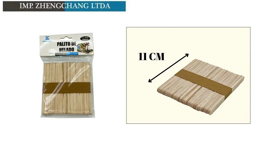  Palito de helado 11 cm (x10) 1