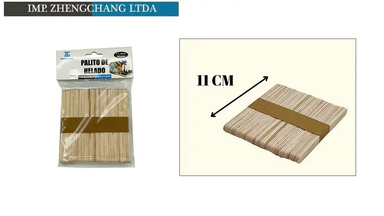  Palito de helado 11 cm (x10) 1