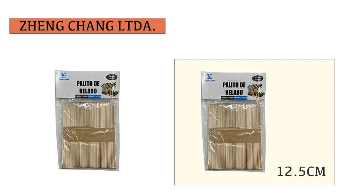  Palito de helado 12.5 cm (x10) 1