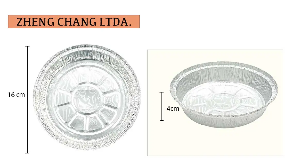  Capsula de aluminio redondo 16x4cm (x12) 1