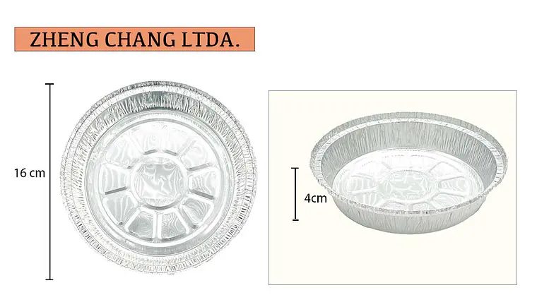  Capsula de aluminio redondo 16x4cm (x12) 1