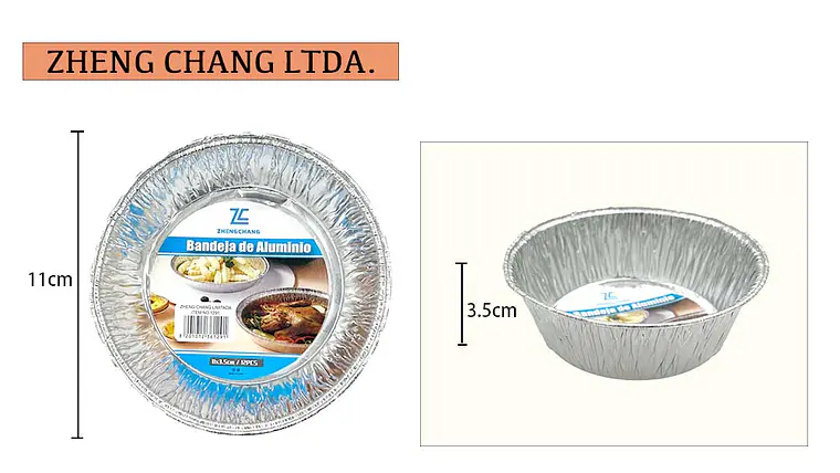  Capsula de aluminio redondo 11x3.5cm 12Und (x6) 1