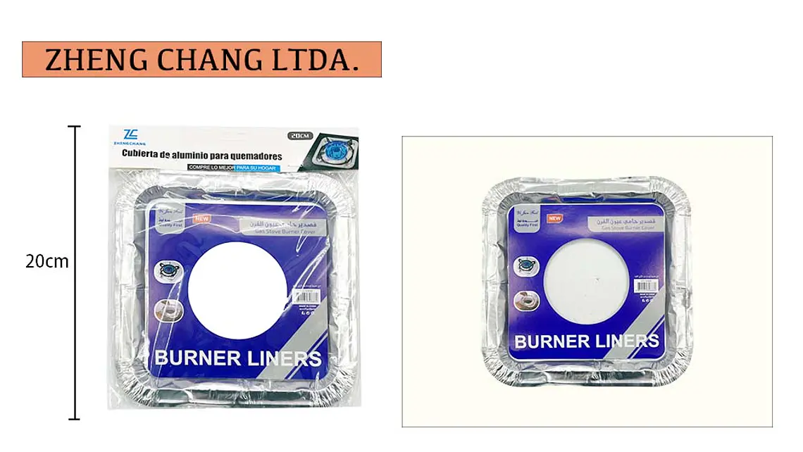 Cubierta de aluminio quemadores 20cm 20Und (x12) 1
