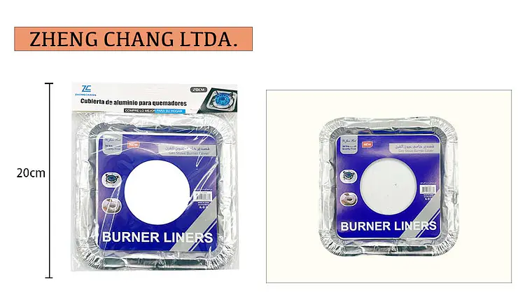Cubierta de aluminio quemadores 20cm 20Und (x12) 1