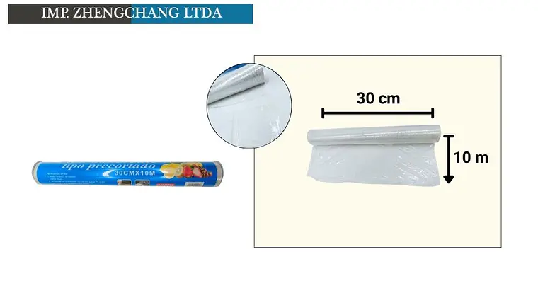  Papel film pre-cortado 30cm×10m (x10) 1