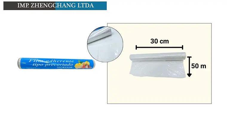  Papel film pre-cortado 30cm×50m (x10) 1