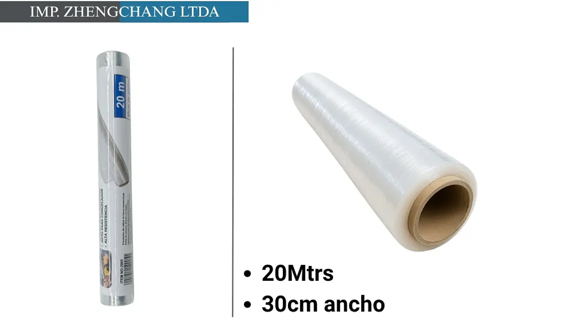  Papel film transparente 30cm×20m (x10) 1