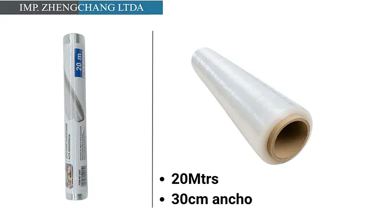  Papel film transparente 30cm×20m (x10) 1