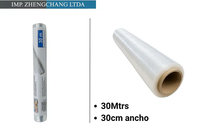  Papel film transparente 30cm×30m (x10) 1