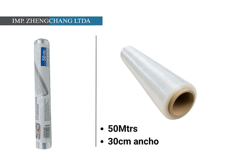  Papel film transparente 30cm×50m (x10)