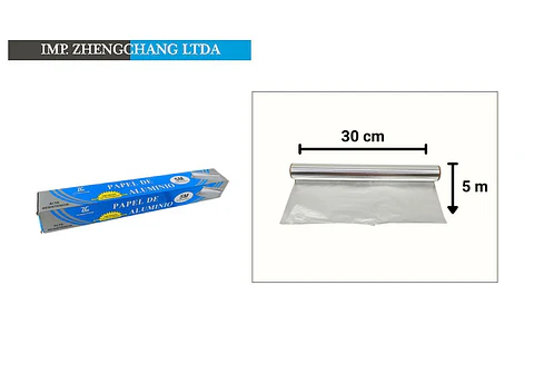  Papel Aluminio 30cm×5m (x10)
