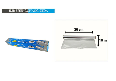 Papel Aluminio 30cm×10m (x10)