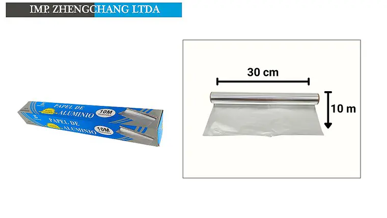 Papel Aluminio 30cm×10m (x10) 1