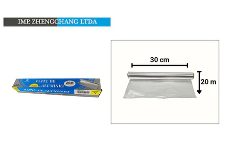 Papel Aluminio 30cm×20m (x10)