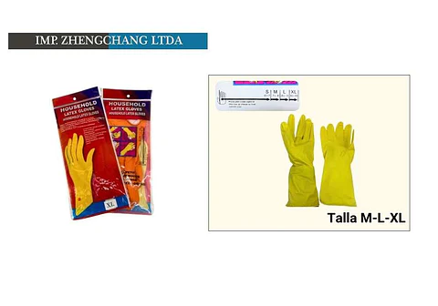 Guantes de latex de limpieza (x12)