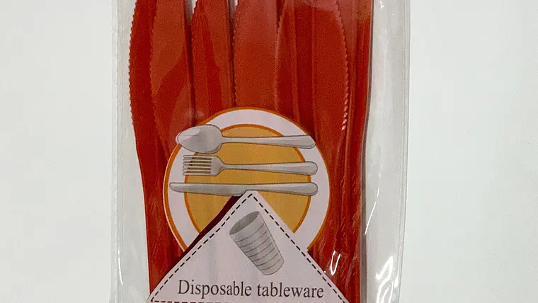 Cuchillo de plástico desechable 20PCS (x12) 1