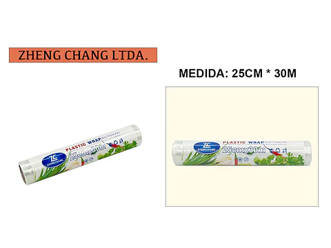  Papel film transparente 25cm×30m (x20)