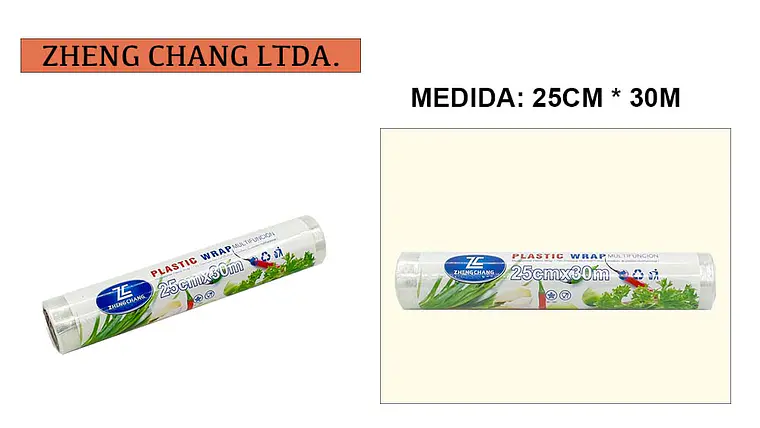  Papel film transparente 25cm×30m (x20) 1