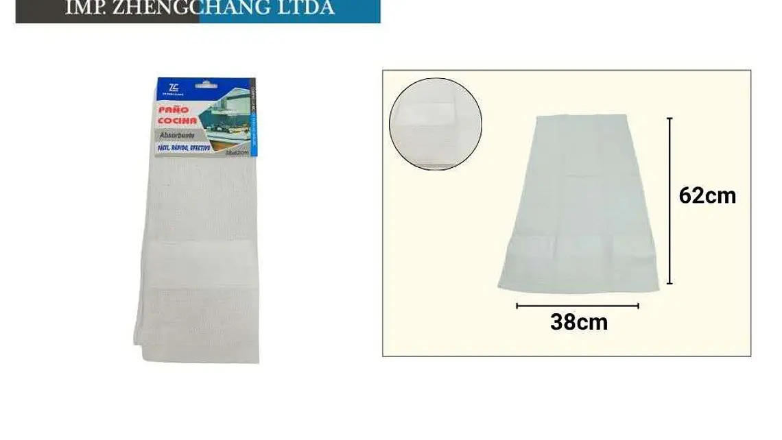 Paño De Limpieza Para Cocina Pequeño De Algodón Puro Unicolor 1PC 1