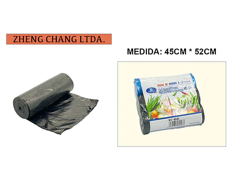 Rollo bolsa de basura 45x52cm 25PCS x 3 volumes (x20)