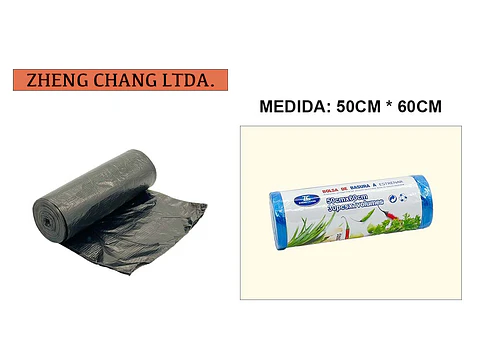 Rollo bolsa de basura 50x60cm 30PCS (x20)