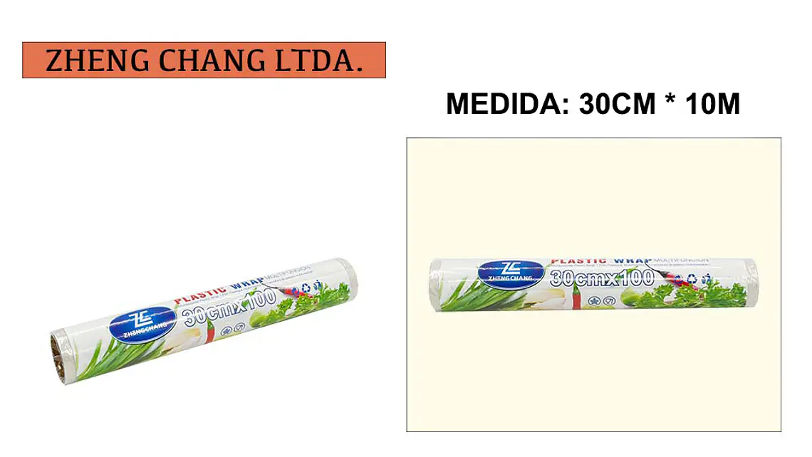  Papel film transparente 30cm×10m (x20) 1