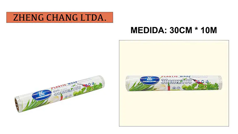  Papel film transparente 30cm×10m (x20) 1