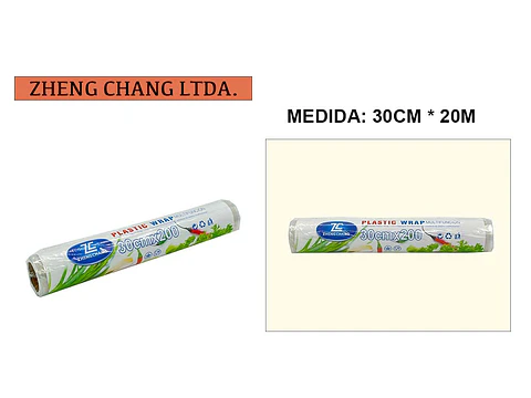  Papel film transparente 30cm×20m (x20)