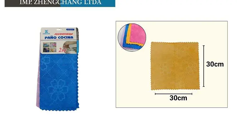 Paño De Limpieza Para Cocina Con Relieve 2PC (x 12) 1