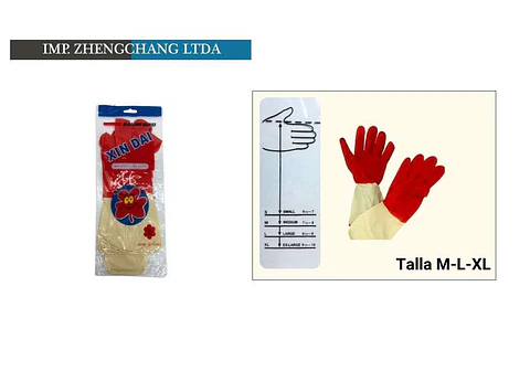 Guantes Bicolor (x 12)
