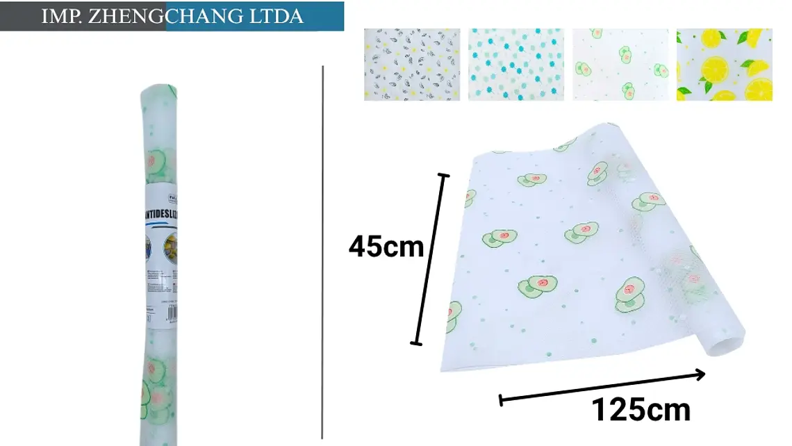 Tapete estampado gotas de agua antideslizante 45×125CM  1