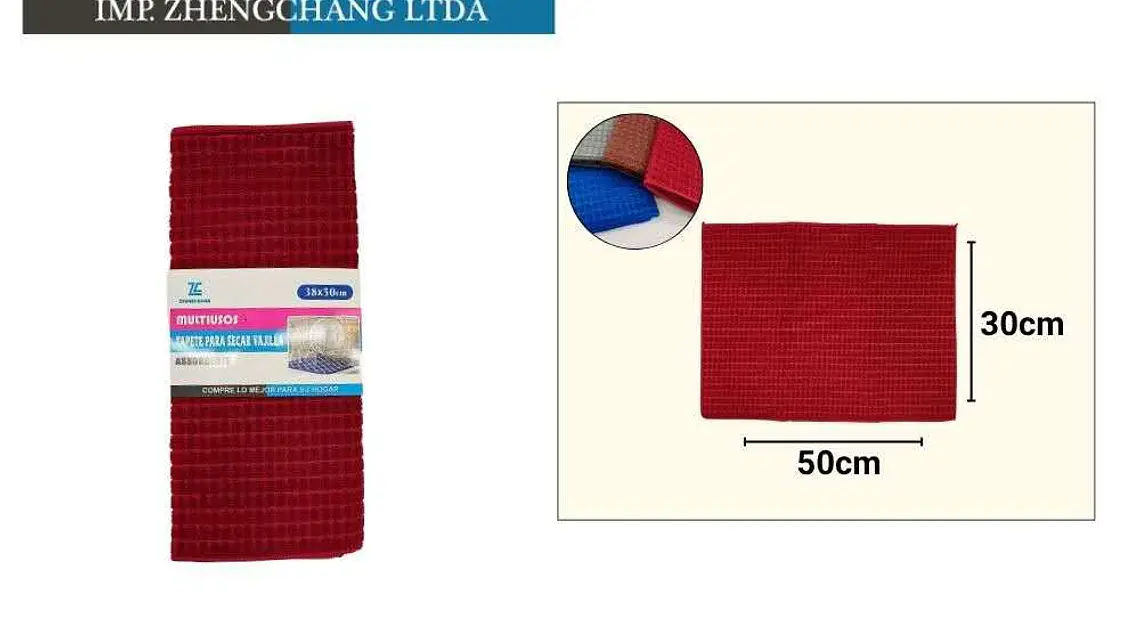  Tapete para secar 50x30cm (x12) 1