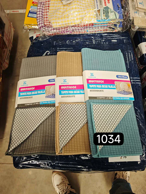  Tapete para secar con malla 50x38cm 9561 (x12)