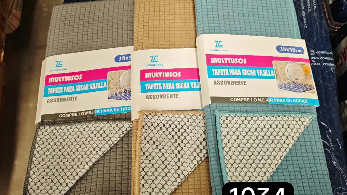  Tapete para secar con malla 50x38cm 9561 (x12) 1