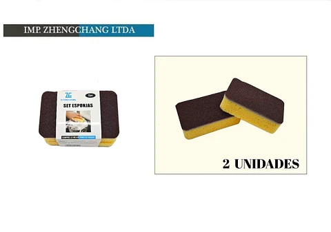 Set De Esponjas De Limpieza 2pc (x 20)