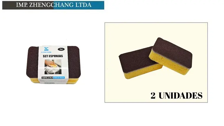 Set De Esponjas De Limpieza 2pc (x 20) 1
