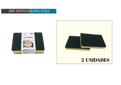 Set Esponjas De Limpieza Delgadas 2pc (x 16)