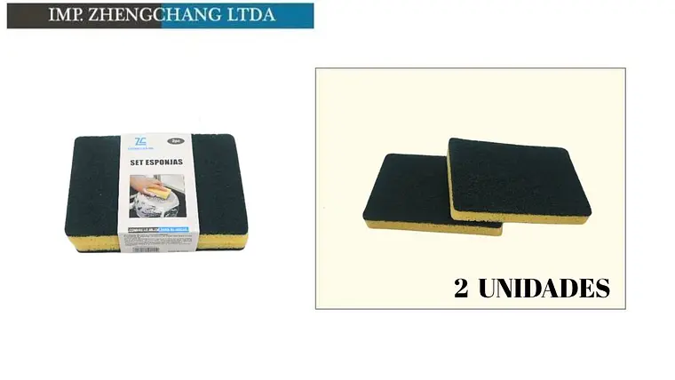 Set Esponjas De Limpieza Delgadas 2pc (x 16) 1