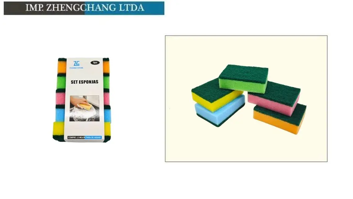 Set Esponjas De Limpieza 5pc (x 10) 1